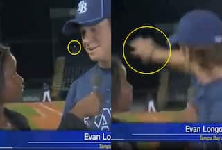 Baseball Player Displays Super-Fast Reflexes To Save Woman Reporter From Speeding Ball: WATCH