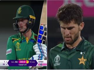 4,4,4,4..खाने के बाद शाहीन अफरीदी ने क्विंटन डिकॉक का कुछ यूं किया शिकार