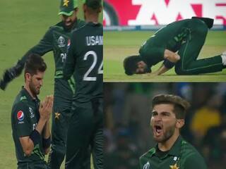 AUS VS PAK: पांच विकेट लेने के बाद मैदान पर सजदा करते दिखे शाहीन अफरीदी, वायरल हो रही है तस्वीर