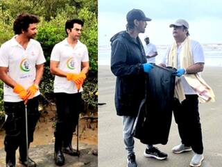 Gandhi Jayanti के मौके पर बॉलीवुड स्टार्स ने हाथ में उठाई झाड़ू, 'स्वच्छता अभियान' से जुड़कर दिया सफाई का संदेश