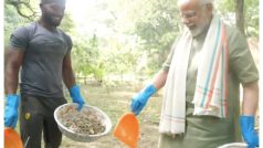 हरियाणा के रेसलर के साथ PM Modi का स्वच्छता अभियान, प्रधानमंत्री ने कही ये बातें