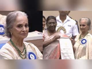 National Film Award 2023 : लाइफटाइम अचीवमेंट अवॉर्ड से सम्मानित हुईं Waheeda Rehman के छलके आंसू, बोलीं- 'बनना चाहती थी डॉक्टर लेकिन...'