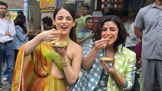 Chaat Chronicles: Radhika Madan And Nimrit Kaur Indulge In Street Food Cravings - Watch