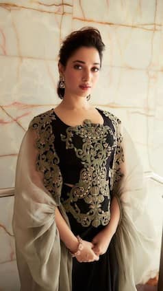 Tamannaah Bhatia's Festive Fashion Take Higher Notes in Black