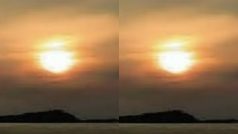 Suraj Ka Video: आसमान में एक साथ दिखाई दिए दो सूरज! कैमरे में कैद हुआ गजब का नजारा- देखें वीडियो