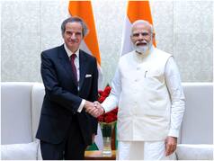IAEA Director Rafael Mariano Grossi meets PM Modi In Delhi