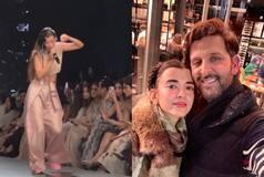 Hrithik Roshan's Girlfriend Saba Azad Grooves at Lakme Fashion Week 2023