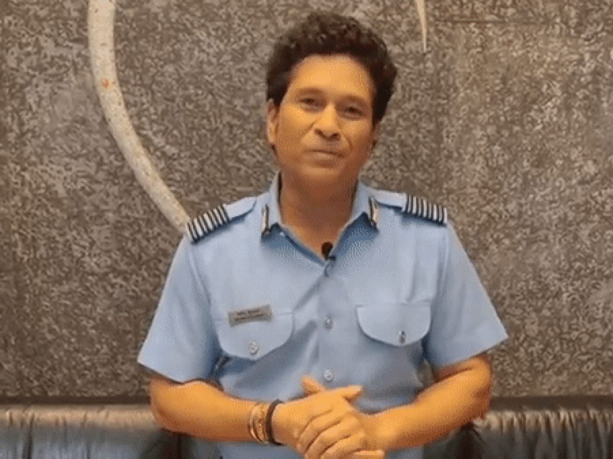 'I Wear Uniform With Pride': Watch Sachin Tendulkar Extend Greetings To IAF Personnel On Air Force Day 2023