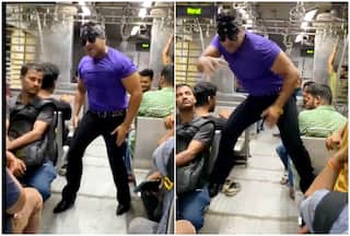 Salman Khan Lookalike Dances On 'No Entry' In Mumbai Local, Railway Says...