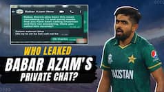 Babar Azam WhatsApp Chat Leak: Is there rift in Pakistan cricket board?