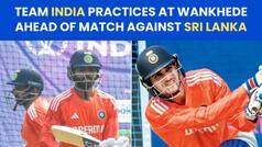 IND Vs SL World Cup 2023: India Hits The Net For The Optional Training Session