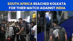 World Cup 2023: भारत के खिलाफ अपने अगले मुकाबले के लिए दक्षिण अफ्रीका कोलकाता पहुंची