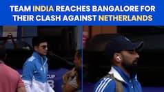 World Cup 2023: टीम इंडिया अपने आखिरी मुकाबले के लिए बेंगलुरु पहुंची