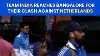 World Cup 2023: टीम इंडिया अपने आखिरी मुकाबले के लिए बेंगलुरु पहुंची