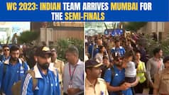 World Cup 2023:Team India Reaches Mumbai for the Semi Final Match Against New Zealand