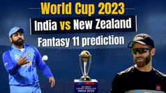 World Cup 2023: India Vs New Zealand Fantasy XI Prediction | Cricket Tips