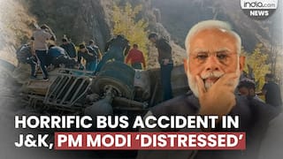 PM Modi    distressed    as 36 people die in horrific bus accident in J&K   s Doda