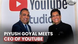 Piyush Goyal meets CEO of YouTube Neal Mohan in San Francisco (US)