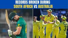 Records Broken During AUS Vs SA World Cup 2023 Semi-Final