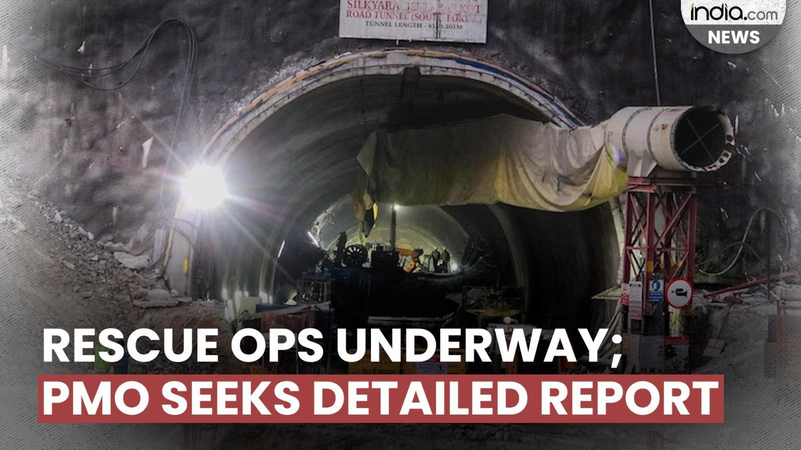 Uttarkashi tunnel collapse: Rescue ops enters day-9, PMO asks for detailed report