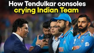 World Cup final 2023: Sachin Tendulkar consoles India after defeat against Australia