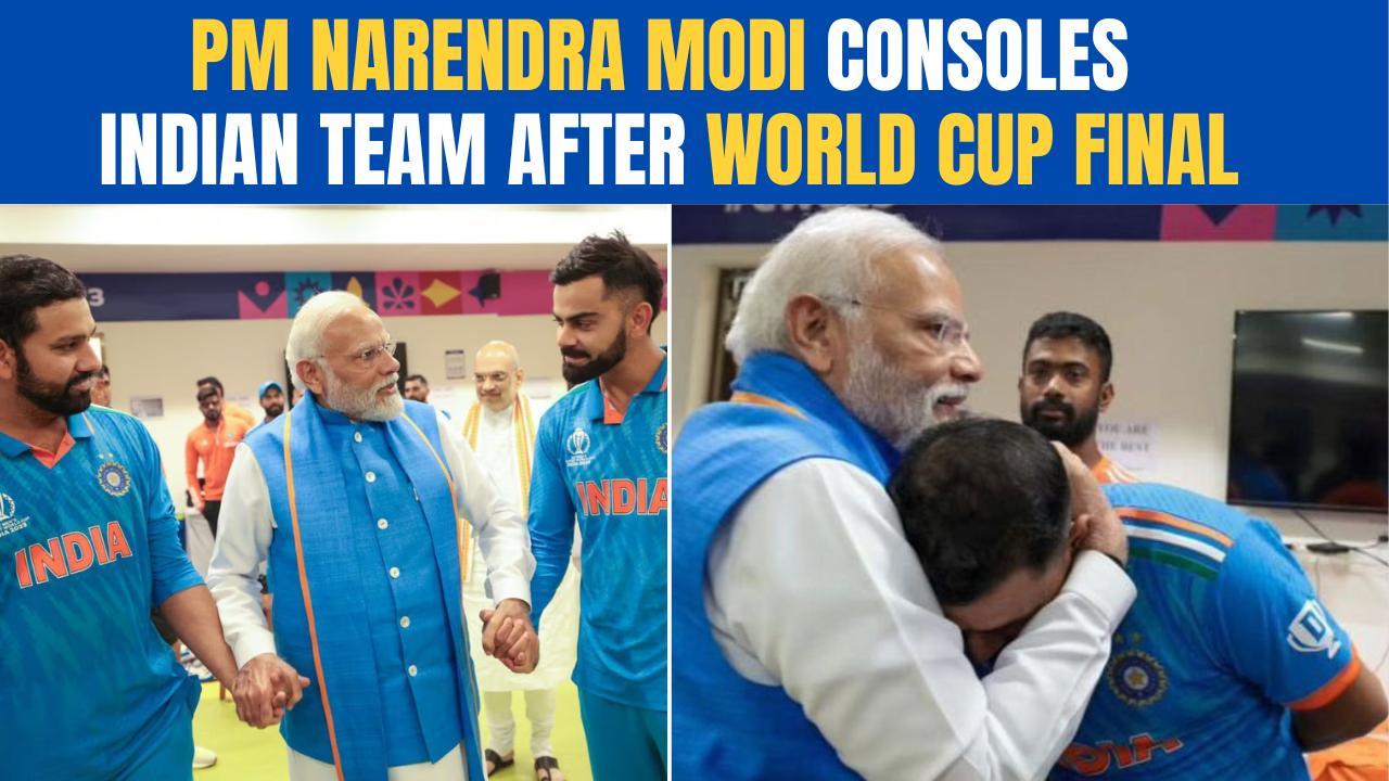 PM Modi comforts Mohammed Shami with a hug, Indian pacer expresses gratitude to fans for “support”