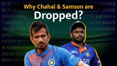India vs Australia T20I: Why Sanju Samson & Yuzvendra Chahal are dropped from the Indian team?