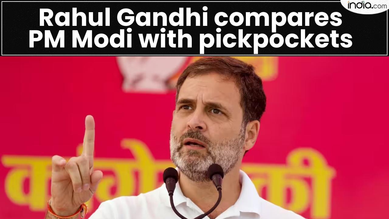 Rahul Gandhi compares PM Modi, Adani with pickpockets in Rajasthan