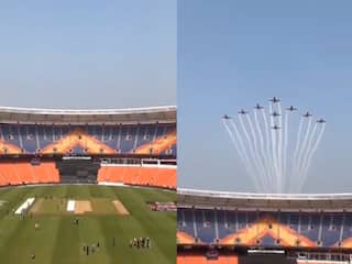 World Cup 2023 Closing Ceremony Live: अहमदाबाद में एयर शो के बाद प्रीतम के गीतों पर झूमे दर्शक