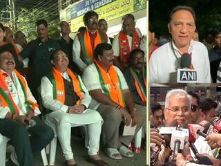ICC World Cup 2023: चुनावी जंग के बीच नेता देख रहे मैच, JP Nadda बोले- भारत जरूर जीतेगा, मो. अजहरुद्दीन ने कहा- Match कठिन होने वाला है