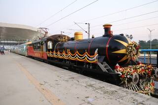 Gujrat Steam Heritage Train: स्टैच्यू ऑफ यूनिटी देखने आए पर्यटक कर सकेंगे फाइव स्टार होटल जैसे गुजरात के पहले स्टीम हेरिटेज ट्रेन में सफर