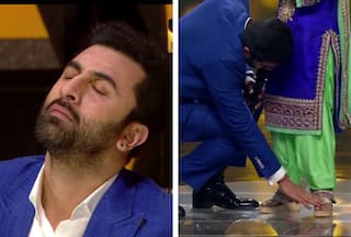 Indian Idol 14 Ranbir Kapoor Touches Contestants Feet to Seek Blessings Fans Say Ranbir Ne Toh Kamaal Kardiya WATCH