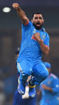 Mohammad Shami's All Spells In ODI World Cups | PICS