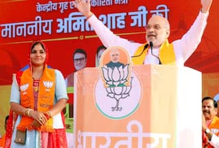 Video: Narrow Escape For HM Amit Shah As 'Rath' Touches Electric Wire During Nagaur Roadshow