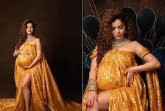 Rubina Dilaik Looks Like A Happy Sunshine In Her Maternity Photoshoot