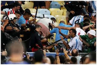 Lisandro Martinez Lashes Out At Brazilian Police After Latter Caught Hitting Argentina Fans At Maracana