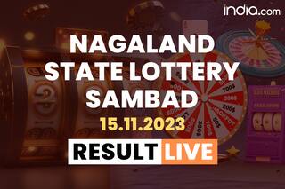 Nagaland State Lottery Sambad Result 18.11.2023 Today For 8PM: DEAR STORK NIGHT Lucky Draw Winning Numbers Here