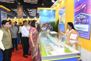 Changing India   s Infrastructure   : Theme Of Indian Railways    Pavilion At India International Trade Fair
