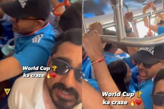 World Cup 2023 Final: Metro Coach Reverberates With Slogans In Support Of India: Watch Video