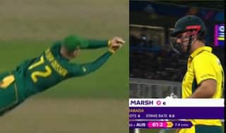 SA vs AUS: रासी वान डेर डूसें ने पकड़ा ऐसा कैच, हैरान रह गए कप्तान; मार्श को दिखाया पवेलियन का रास्ता