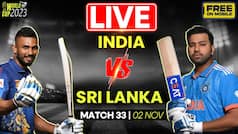 India vs Sri Lanka LIVE From Wankhede | IND vs SL LIVE Match Commentary | Ball-by-Ball updates