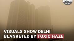 Visuals show Delhi blanketed by toxic haze, Air Quality Index (AQI) in    severe    category