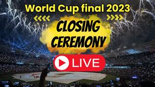 LIVE BUZZ - Closing Ceremony, ODI WC Final 2023: Laser Show Taking Place