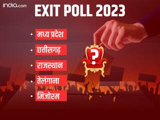 Poll Of Polls 2023: राजस्थान में कमल खिलने के आसार, छत्तीसगढ़ में कांग्रेस को बढ़त; MP में कांटे की टक्कर; जानें क्या कहते हैं एग्जिट पोल के नतीजे