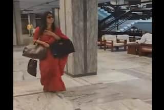 WATCH: Mahua Moitra Appears Before Ethics Panel Carrying 3 Handbags Including Her Famous Louis Vuitton
