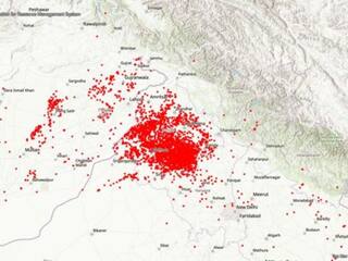 Delhi Pollution: NASA की सैटेलाइट इमेज से खुलासा, दिल्ली की हवा में धुंए का सच