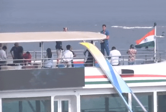 Watch: Australian Cricket Captain Pat Cummins Poses With ICC World Cup Trophy On Cruise