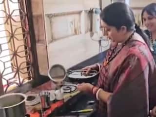 'कम शक्कर-कम दूध, बूढ़ा रहे हैं...', गजब अंदाज में स्मृति ईरानी ने BJP महिला कार्यकर्ताओं को पिलाई चाय, देखें वीडियो
