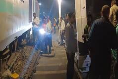 WATCH: Suhaildev Superfast Express Train Derails At Prayagraj Station In UP