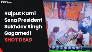 Rajput Karni Sena President Sukhdev Singh Gogamedi SHOT DEAD | WATCH